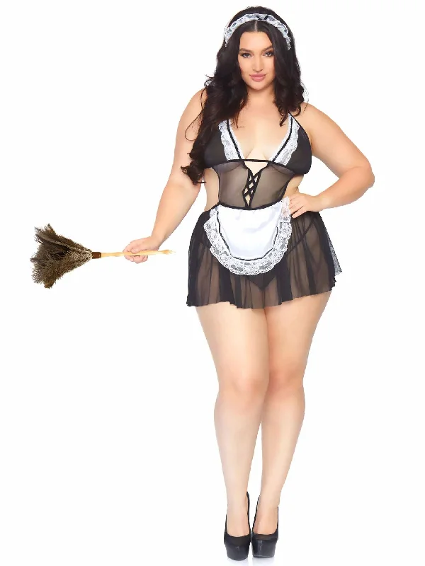 3 Pc Fantasy French Maid