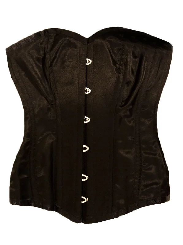 Black Medium Length Corset