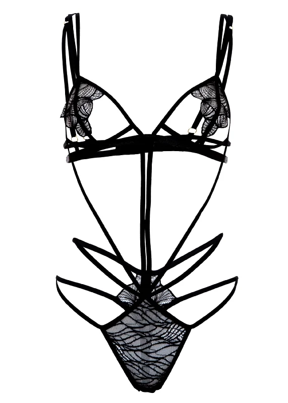 Emerson (Black) Strappy Body