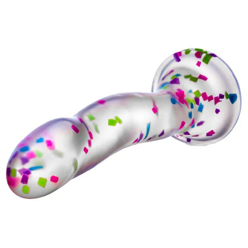 Blush Neo Elite Hanky-Panky 7.5" Purio™ Silicone Glow-in-the-Dark Dildo