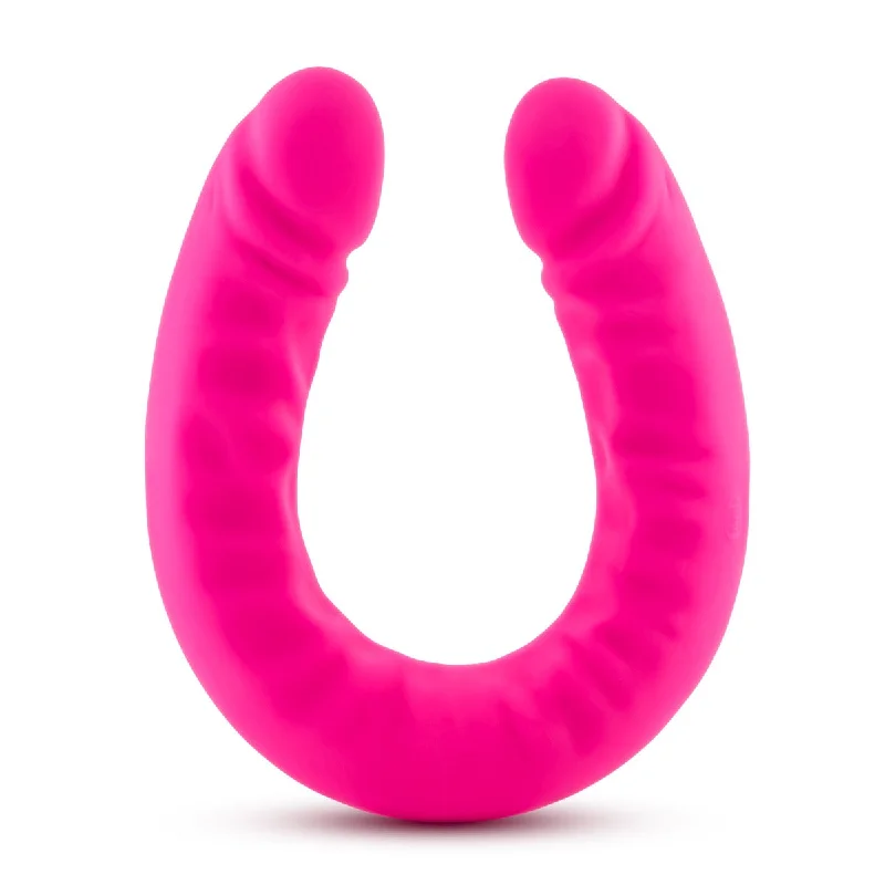 Blush Ruse 18" Silicone Slim Double Dong