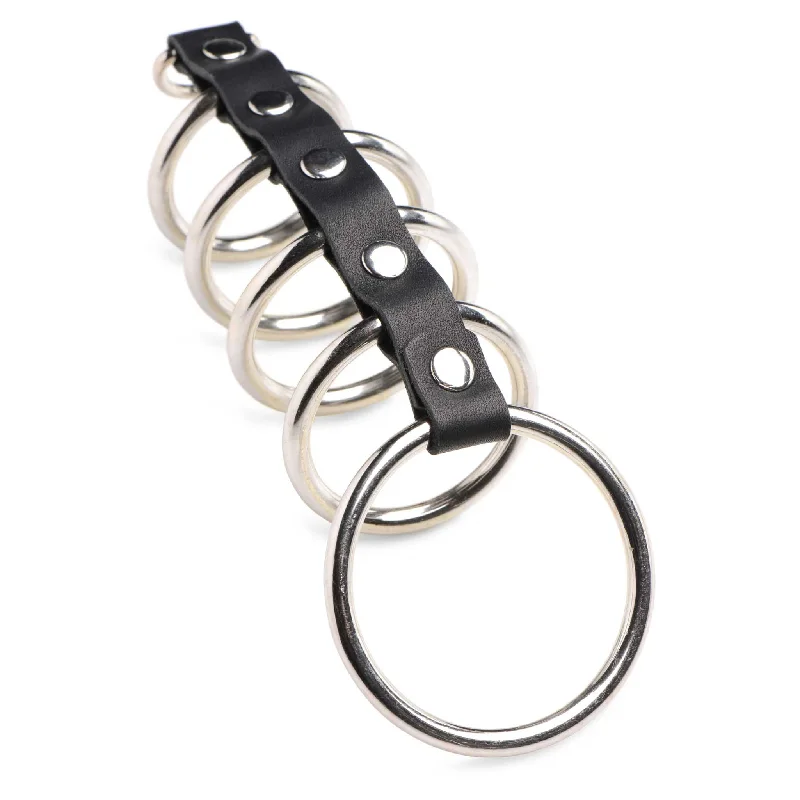 Cock Gear Gates of Hell Chastity Device - Black/Silver