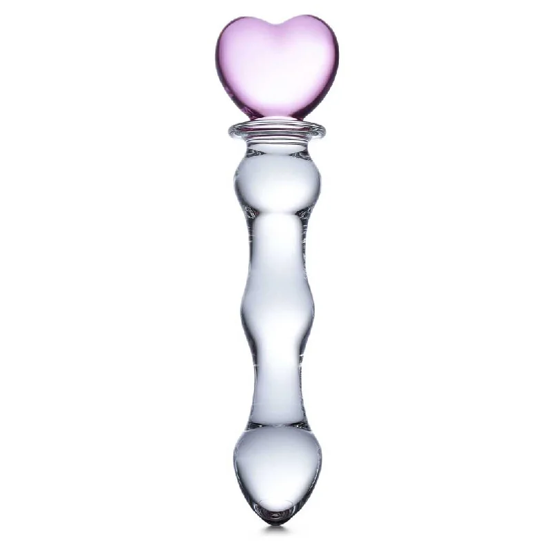 gläs 8" Sweetheart Glass Dildo