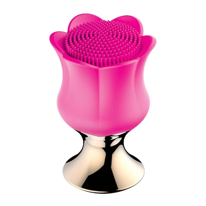 Goddess Diamond Bloom Massager - Fushcia