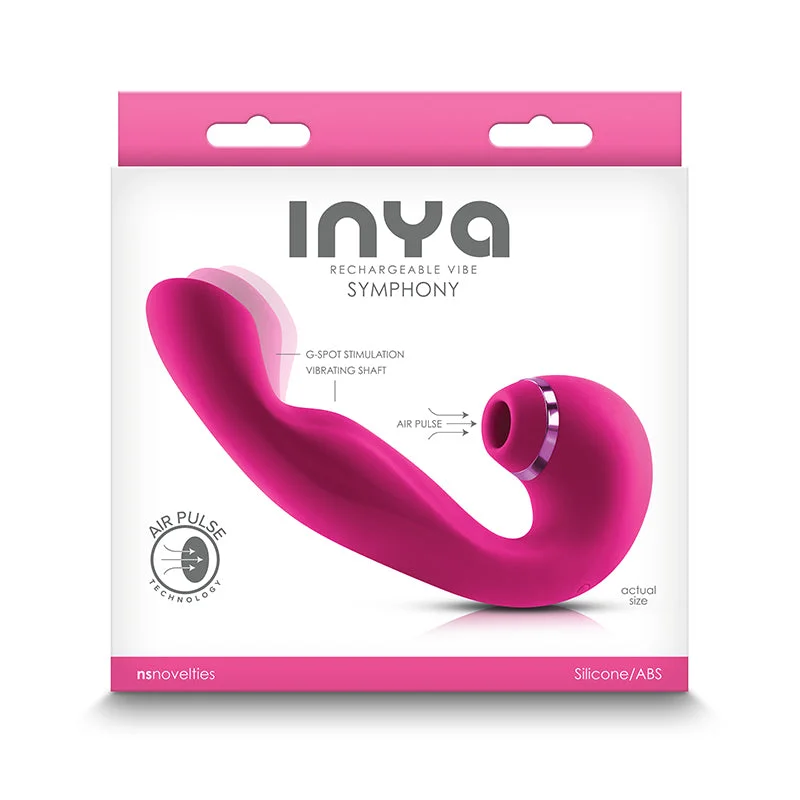 INYA Symphony Suction Dual Stimulator Pink