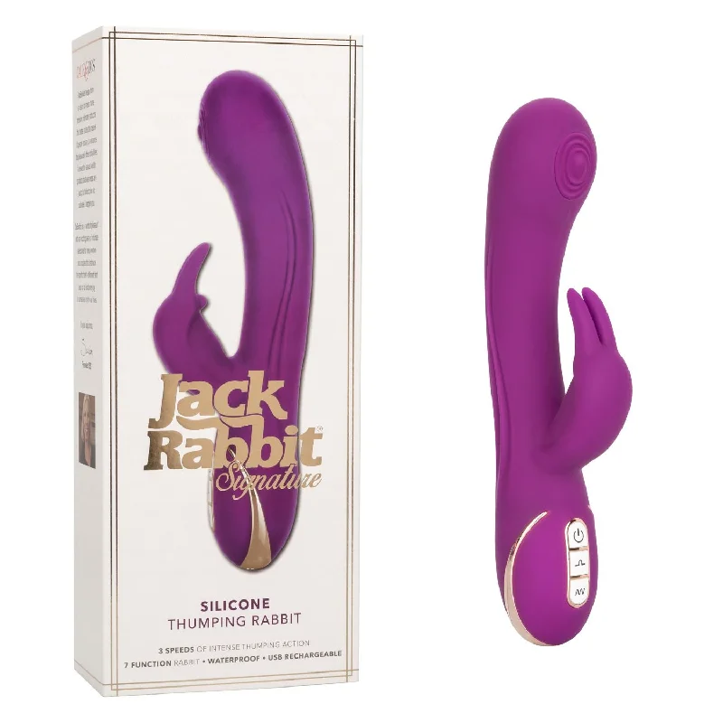 Jack Rabbit Vibrator Signature Silicone Thumping Rabbit Vibrator