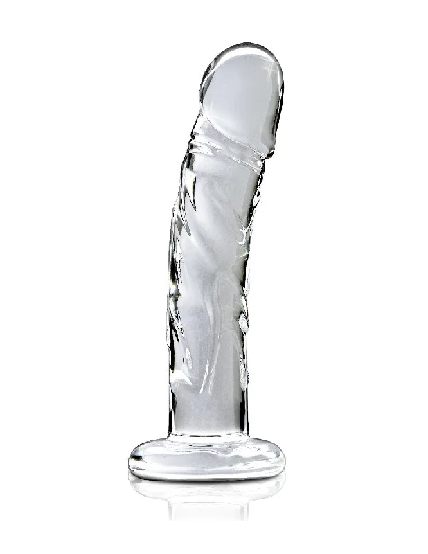 Pipedream Icicles No. 62 Clear Glass 7" Dildo