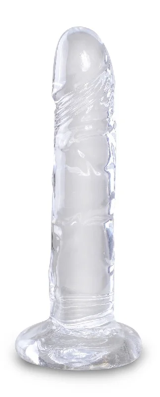 Pipedream King Cock Clear 6 Inch Suction Cup Dildo