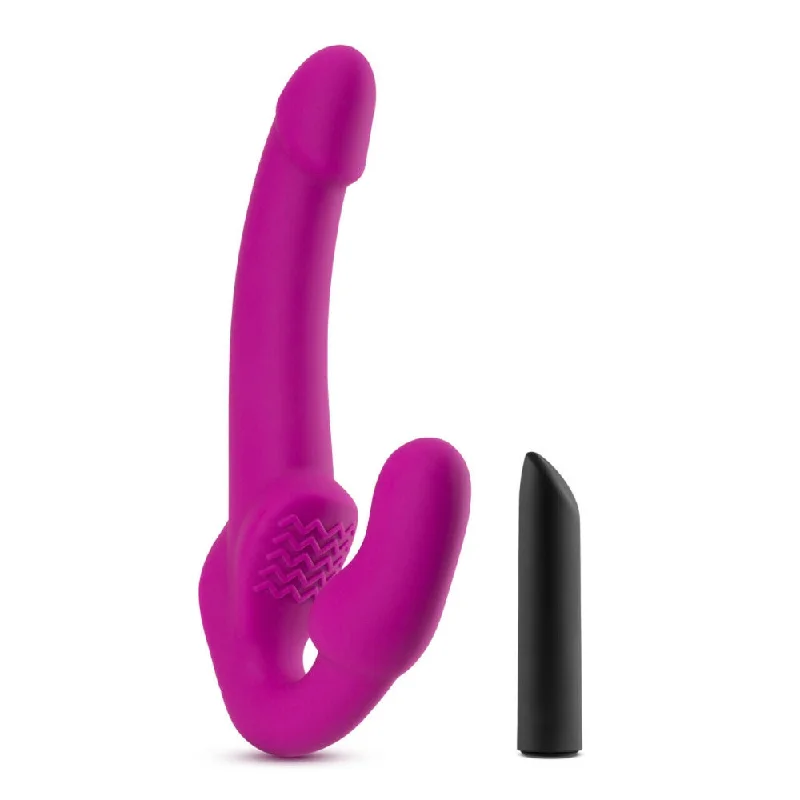 Blush Temptasia Estella Strapless Silicone Dildo - Pink