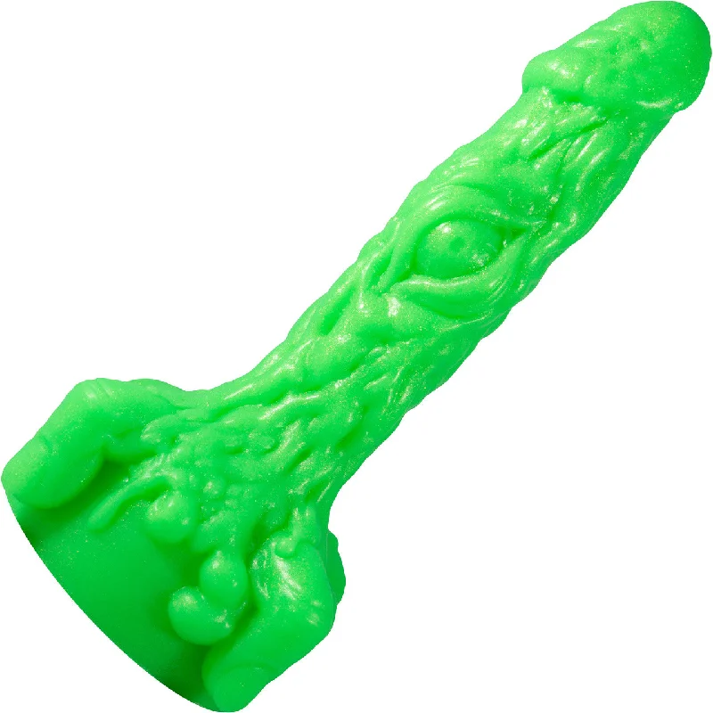 The Toxxxic Avenger Glow-In-The-Dark 8.5" Silicone Fantasy Dildo By Uberrime