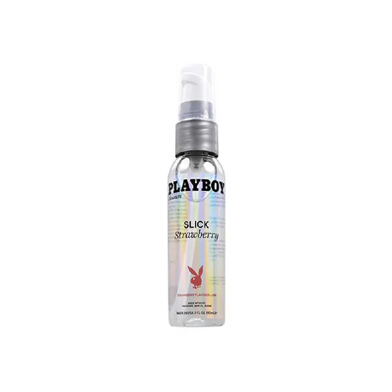 Playboy Pleasure Strawberry Flavored Lubricant 2  Oz