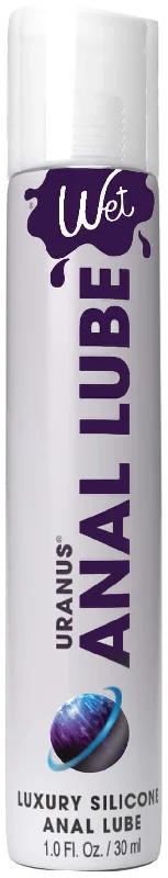 Wet Uranus Anal Lube - Premium Silicone Based  Lubricant 1.0 Oz